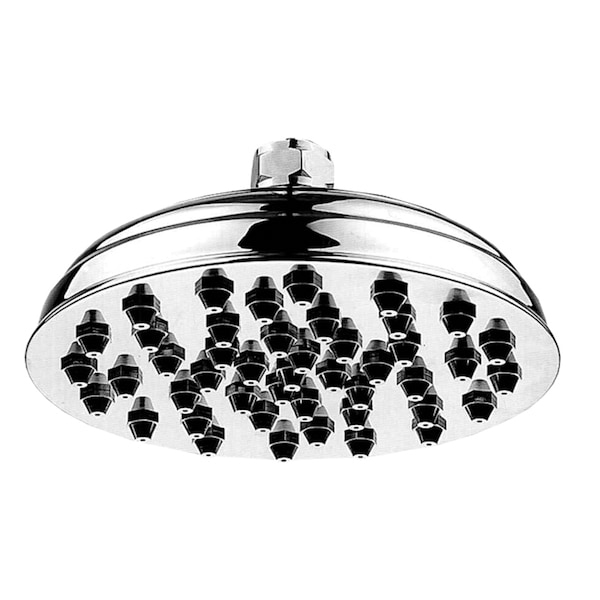 Whitehaus Sunflower Rainfall Showerhead W/ 45 Nozzles - Brass Construction W/ Ad WHSM01-8-C - main